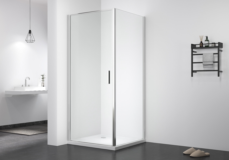 PV 1901 Perno quadro angolare in vetro da 6 mm più cabina doccia