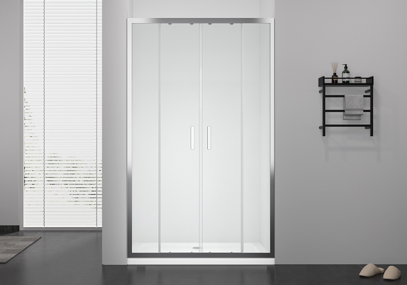 EX-502C Cabina doccia slim scorrevole da 5 mm con regolazione di 10 mm